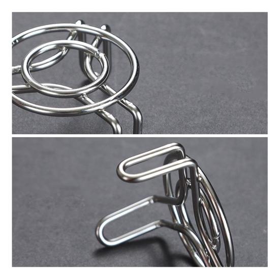 Mini Round Steamer Rack Stainless Steel Pot Trivet Small Steaming Pot Pan Cooking Stand for Cooking Baking Steaming