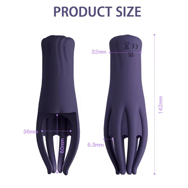 Секс-тренажер для головки массажер для пениса Мужской мастурбатор 10-скоростной вибрирующий вибратор для головки секс-игрушки для мужчин длительная задержка выносливость Exer