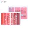 HengFang Six Color/Set долговечная увлажняющая губная помада красного цвета для макияжа губ
