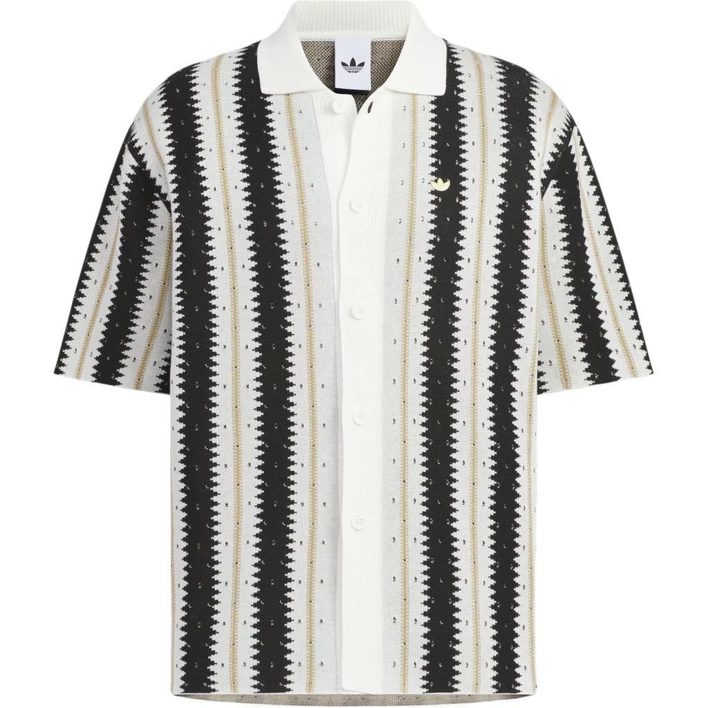 Adidas Оригинальная курортная вязаная футболка Мужские топы KE5833