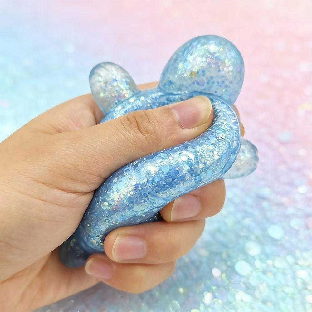 Cute Animal Turtle Squeeze Toy Colorful Sensory Fidget Ball Squishy Turtle Children Gifts