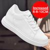 Brand Elevator Shoes Men Heightening Shoes Leather Height Increase 6/8/10cm Lifting Men's Height Increasing Mens Casual Sneakers