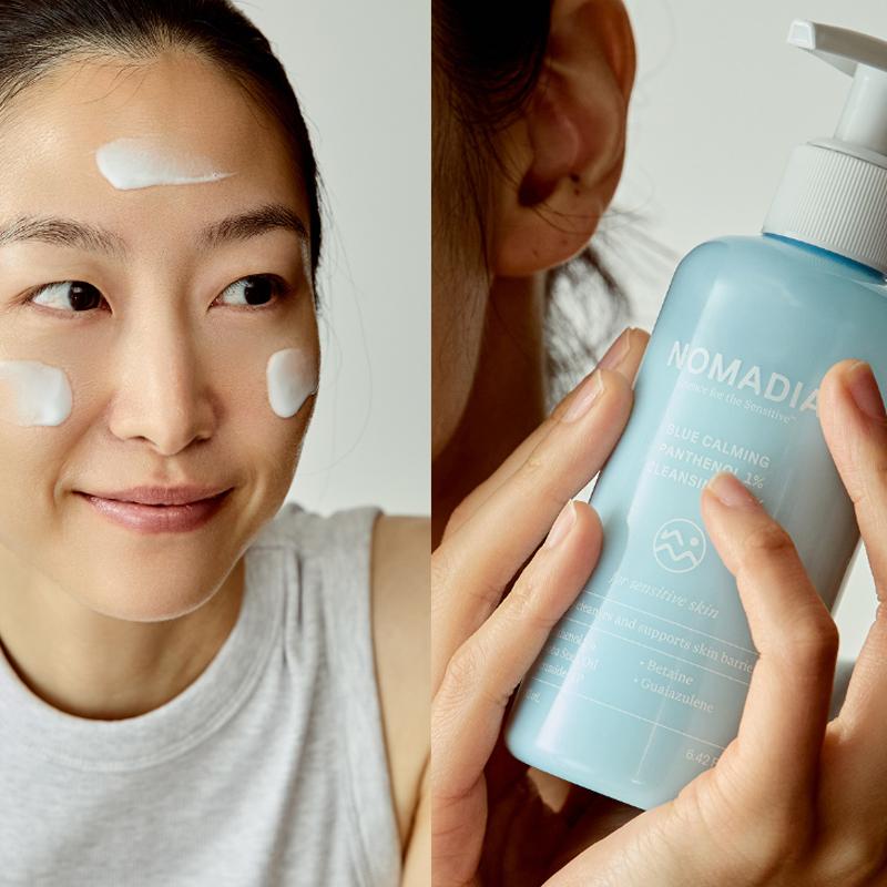[NOMADIA] Blue Calming Panthenol 1% Cleansing Milk 190ml