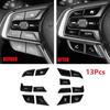 13PCS Car Steering Wheel Button Switch Cover Frame Trim Sticker For 2018- Honda Accord 10Th