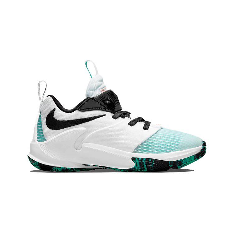 Nike Кроссовки Zoom Freak 3 PS NIKE. Детские кроссовки Teal White Clear-Emerald DB4156-101