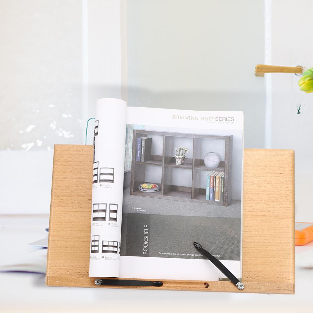 Подставка для чтения, подставка, подставка, деревянная многофункциональная, регулируемая, для планшета, настольные принадлежности, тип 4