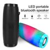 Portable Bluetooth Speakers Wireless Speakers LED 1200mAh Waterproof Subwoofers Bass Column Boombox 3D BT5.0 USB Loudspeaker