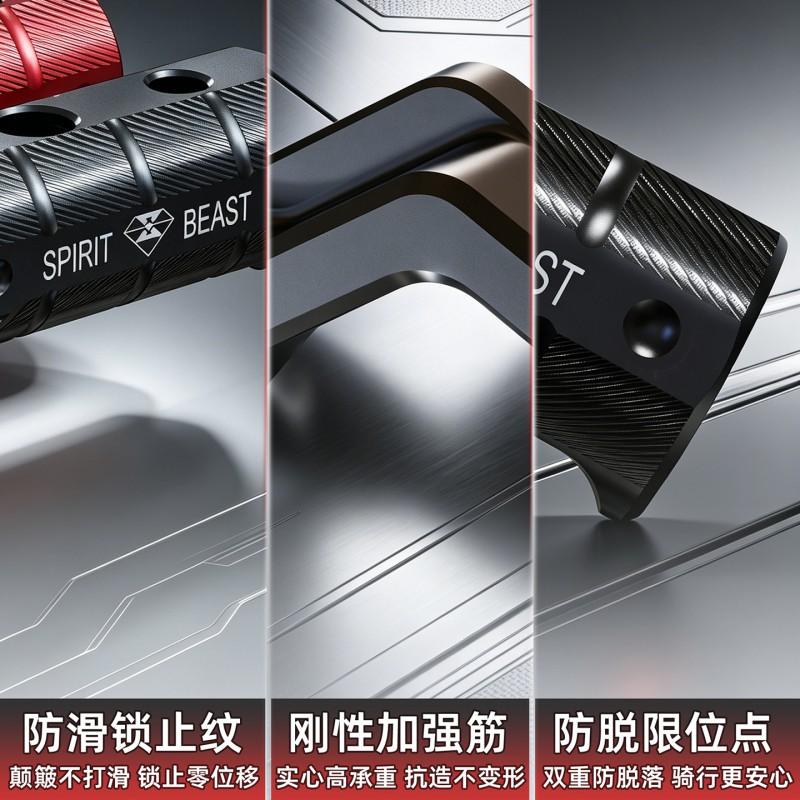 Universal Motorcycle Mirror Mount Extension Bracket Suzuki DL250 Honda Yamaha Kawasaki Electric Scooter Aluminum Alloy