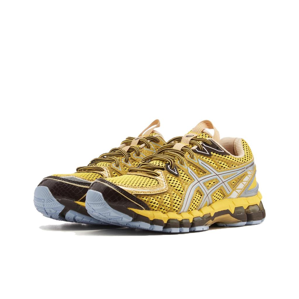 Kiko Kostadinov x ASICS UB9-S Gel Kayano 20 Ярко-желтые Унисекс Кроссовки Чисто-серебристый 1203A456-750