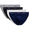 Men's Plus Size Mid-Rise Breathable Cotton Briefs