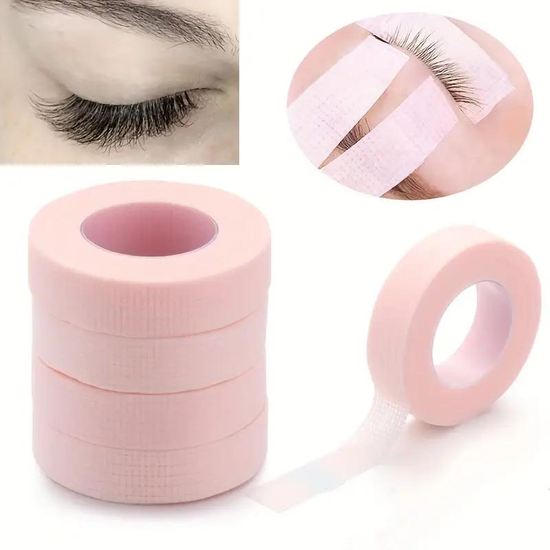 1 шт/3 шт/5 шт дышащая медицинская бумажная лента для наращивания ресниц патч для ресниц белая шелковая бумага под патчами клейкая лента