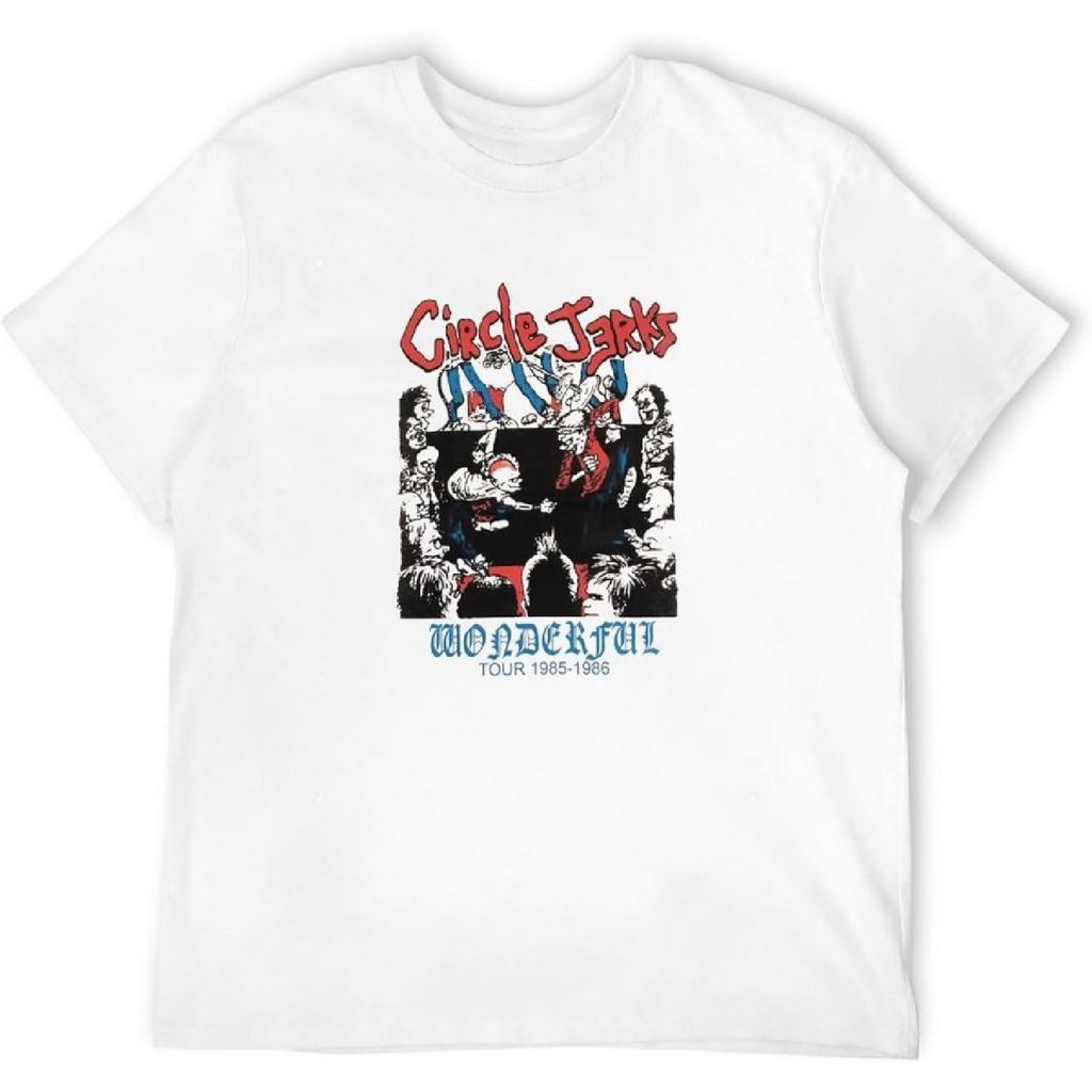 UUS HOMME Circle Jerks Замечательная Тур Футболка Мужская Рок-н-ролл Музыкальная Группа