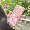 Hello Kitty My Melody Cherry Strawberry Clear Phone Case For iPhone 15 16 17 Pro Max INS Cute Large Window Shockproof Cover