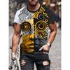 Summer Funny Men's T Shirt 3D Face Print Casual O-Neck Short Sleeve Pullover Fashion Outdoor T-shirts Male Overszied Clothing