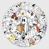 Cartoon Ghost Halloween Stickers: 100 Sheets for Kids DIY Projects & Suitcase Decoration