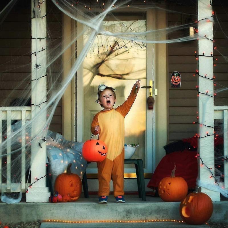 Animated Spooky Halloween Doorbell - Light Up Pumpkin Door Rings
