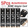 1/2/3/5 шт. Адаптер-карта расширения NVME M.2 на PCI E3.0 1X Высокоскоростная карта-конвертер M Key NGFF Модуль-конвертер