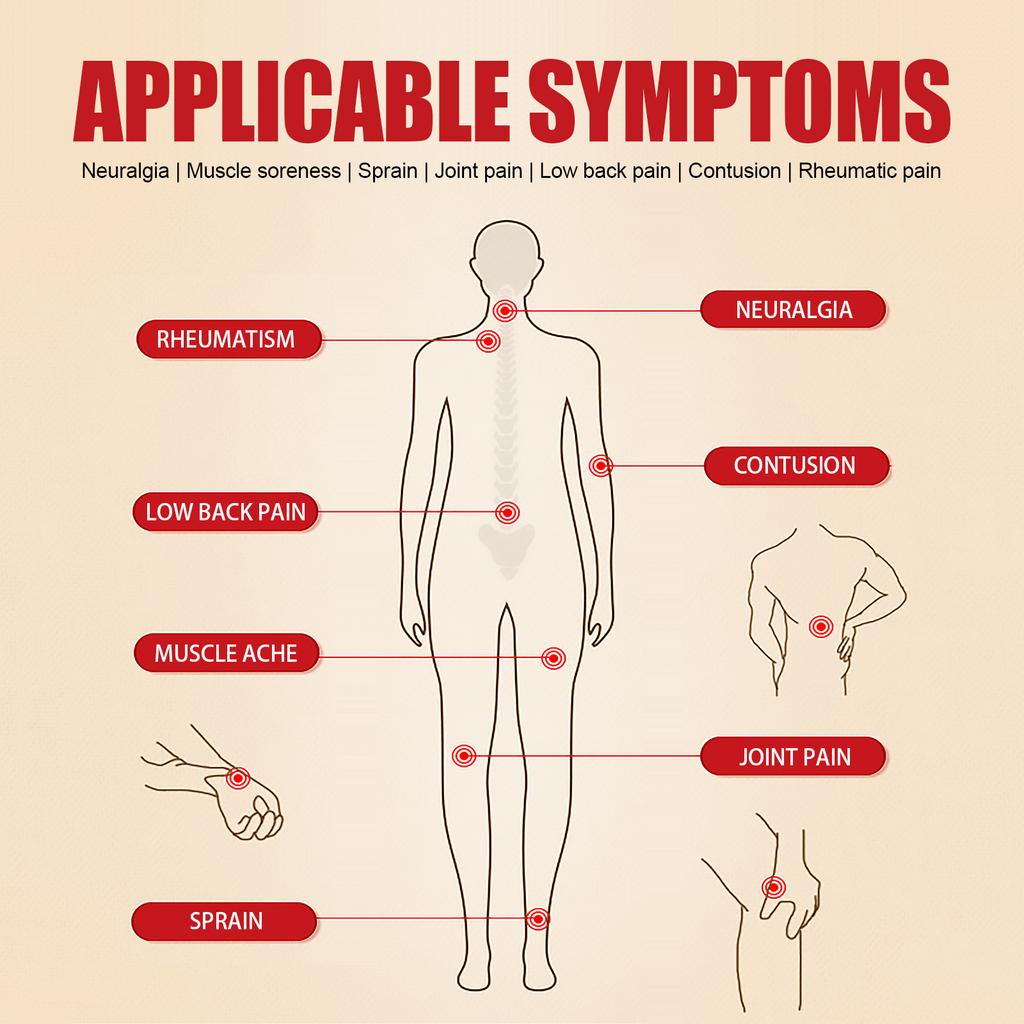 South Moon 1 упаковка/50 шт., теплая паста для ног с имбирем, нагревательная теплая паста для ног, теплая детская паста, зимняя теплая и холодная паста для ног