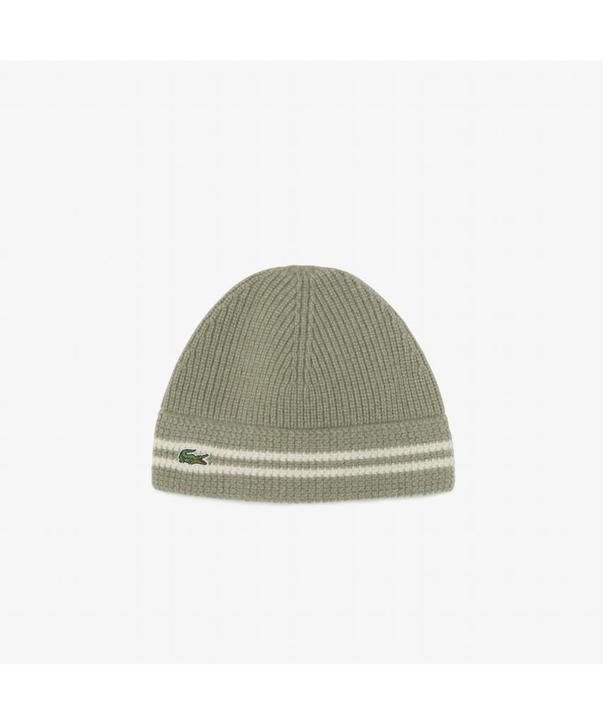 LACOSTE Унисекс Круглая Шерстяная Вязаная Шапка Rb446E-55N E9F