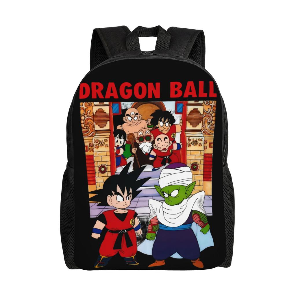 Рюкзак Dragon Ball для мужчин и женщин, крутой студенческий, для работы, с отделением для ноутбука, холщовые сумки, для улицы