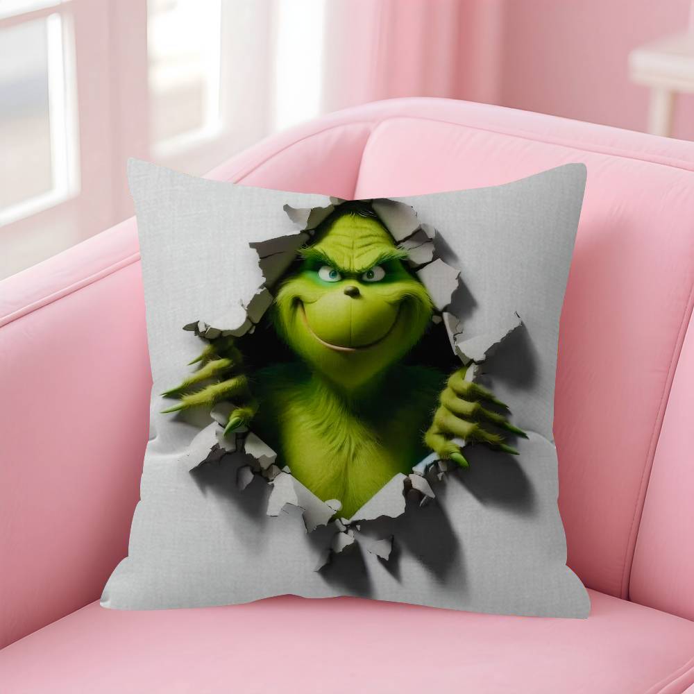 Movie The classic GGrinches Personalized Pillow Cover Kids Bedroom Wild Party Decor Pillowcase kid Birthday shower Gift