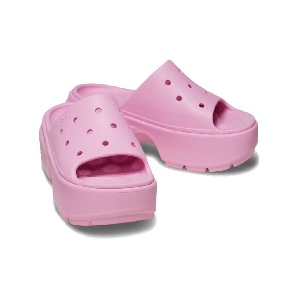 Crocs Breathable Platform Slide Sandals Women Footwear Pink 209346-6WY