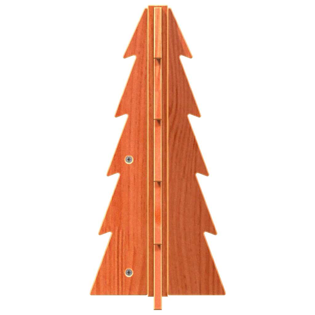 Wooden Christmas Tree for Decorating 49 cm Solid Pine Wood