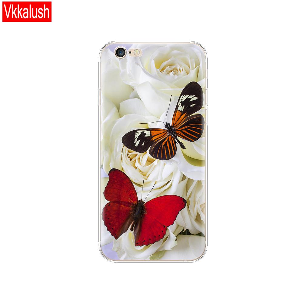 Чехол для iPhone 5S 5 s se se 2020 4 4s, мягкий чехол из ТПУ для телефона Apple iPhone 6s 6 s plus, чехол Fundas, милый бампер