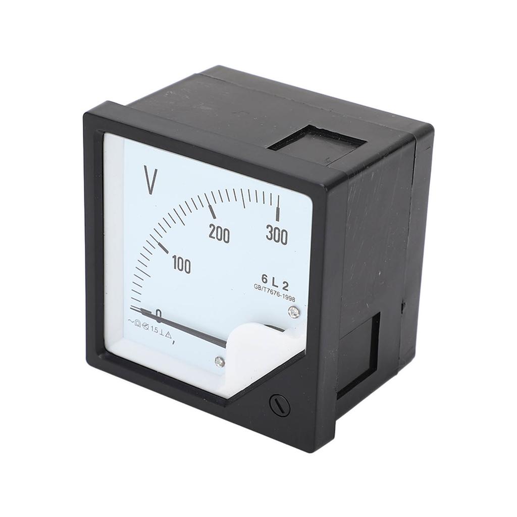 Аналоговый панельный вольтметр 0–300 В, класс точности 2.5, стрелочный вольтметр для мощности генератора
