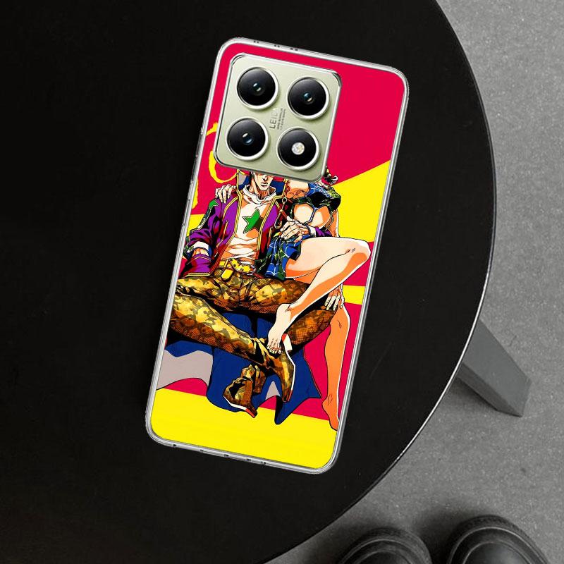 Чехол для телефона JoJo's Bizarre Adventure Джолин Куджо для Xiaomi Redmi Note 15 14 13 12 11 Pro Plus 14S 12S 11S 11T 11E 10S 10