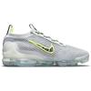 Nike Air Vapormax 2021 Flyknit Logo Pack - Wolf Grey Volt Мужские кроссовки Черный Белый DH4085-001