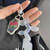 New Glow-in-the-dark Star Keychain Bag Pendant Colorful Keychain Cartoon Flower Jewelry Small Animal Decoration