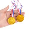 10/20Pcs Plastic Gold Winner Award Medals Kids Birthday Party Favors Sports Game Prize Toys Soccer Football Party Pinata Filler