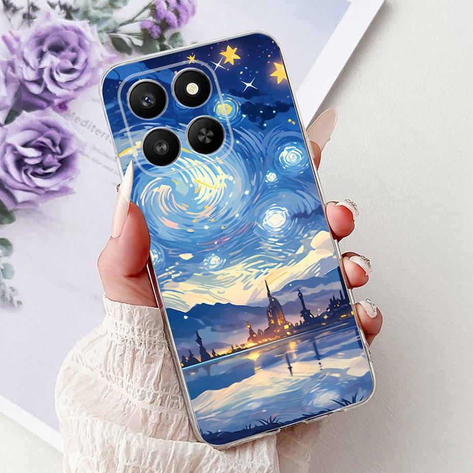 Модный чехол-картина для Honor 400 Smart X7D Мягкий силиконовый TPU чехол для телефона для Honor X7D 400Smart 5G LGN-NX1 Чехлы Бамперы