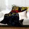 Batman Print Blanket - Soft & Comfortable, for Bedroom, Travel, Sofa, Home Decoration - Birthday Christmas Gift for Friend