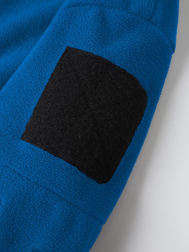 Мужская теплая флисовая куртка с капюшоном - Коллекция Осень/Зима 2025