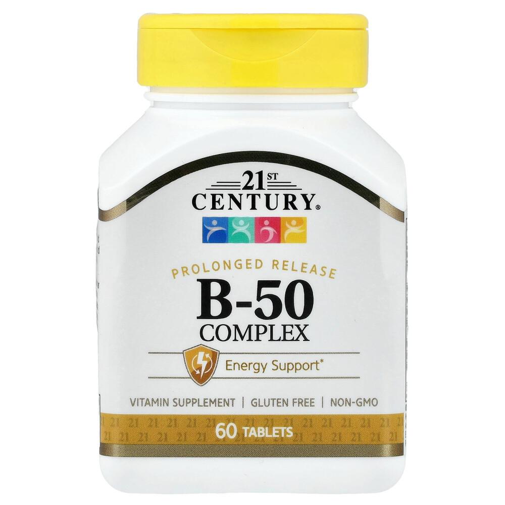 21st Century Sentry B-50 Complex Timed Release 60 Tablets