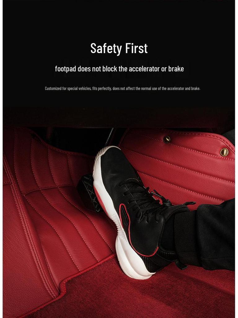 Genuine Leather Floor Mats for BYD Tang, Song, Yuan, Ming, Qin, Han, Dolphin, Seal - Pure Cowhide, Full Coverage