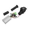 48 60V 350W Electric Bike Brushless Motor Controller 886 LCD Display Panel Kit with Spare Twist Grips