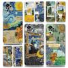 Phone Case For Xiaomi Redmi Note 13 12 5G 9S 9 8 10 11 Pro Plus 4G 9T 13C 12C10C 9C 9A 7 Clear Cover Starry Sky Van Gogh Art