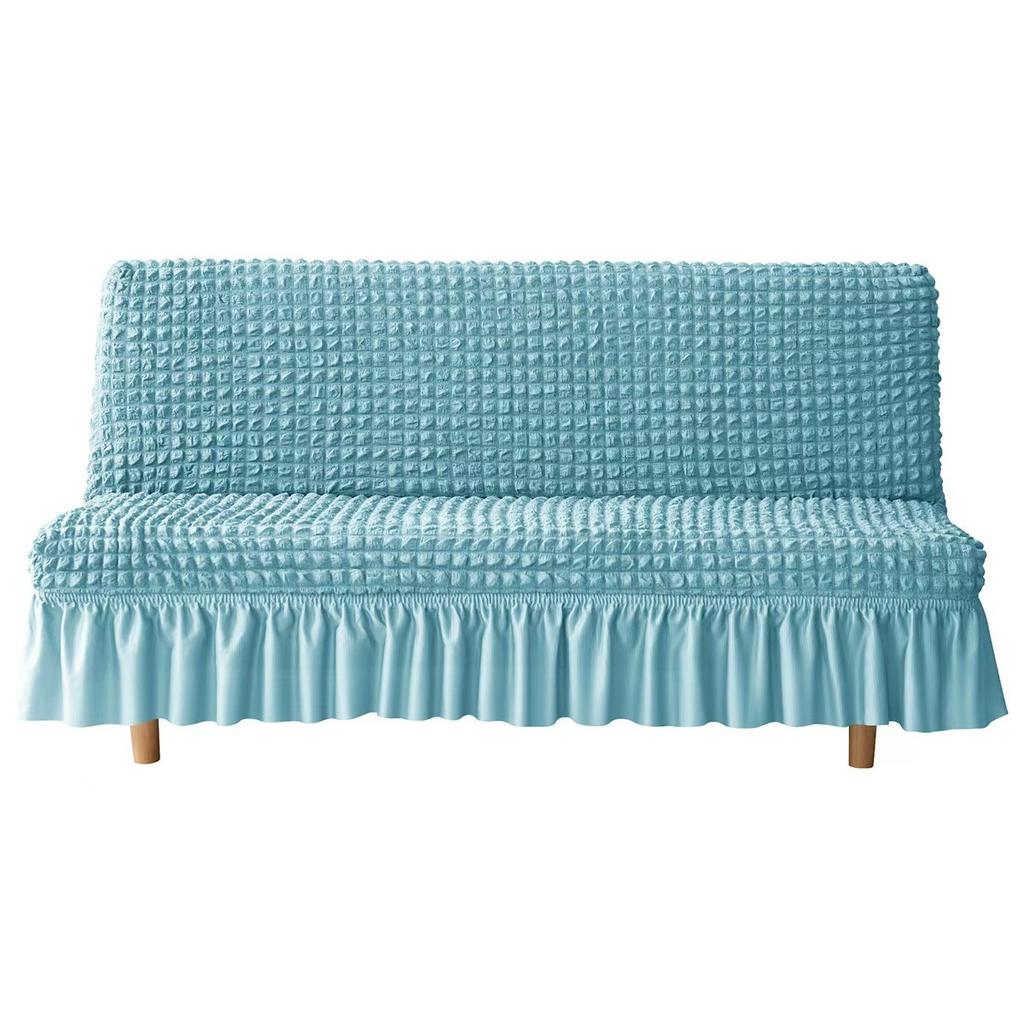 Sofa Cover All-Inclusive Slipcover for Armless Folding Lazy Sofa Bed, Fits Any Sofa Perfectly Universal Style Thick and Spandex