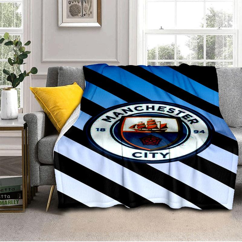 City Football Club Printed Throws Blanket Soft Flannel Blankets for Couch Bed Gifts for Men Women Picnic blanket Christmas gifts