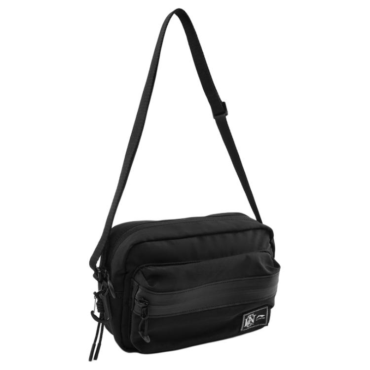 New LiNing Sports Life Collection Polyamide Shoulder Bag, Crossbody Bag Regular Unisex Black ABDV227-1