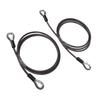 2 Pcs Trailer Gate Lift Cables with EZ Spring Clip High Strength Easy Installation Safe 125542 for Gorilla Trailer