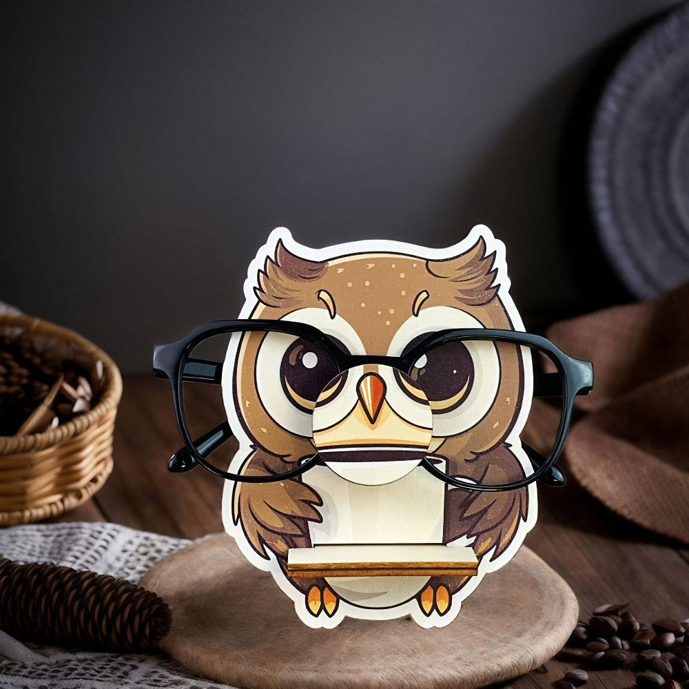 Мультяшная подставка для хранения очков, подставка для демонстрации очков в виде животного для мужчин, женщин, взрослых