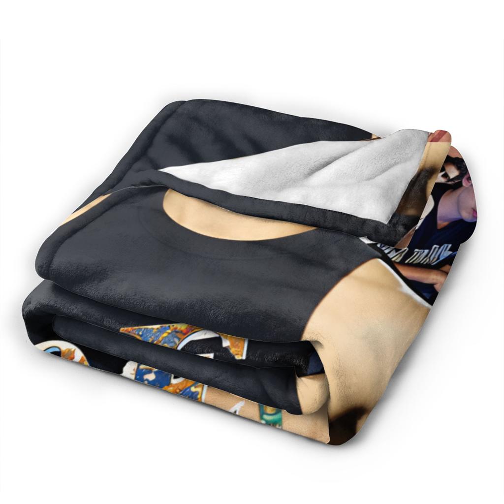 Joe Jonas  Plush Blanket Boy Girl J-Jonas Brothers  Flannel Throw Blanket For Couch Chair Sofa Bed Soft Warm Quality Bedspread