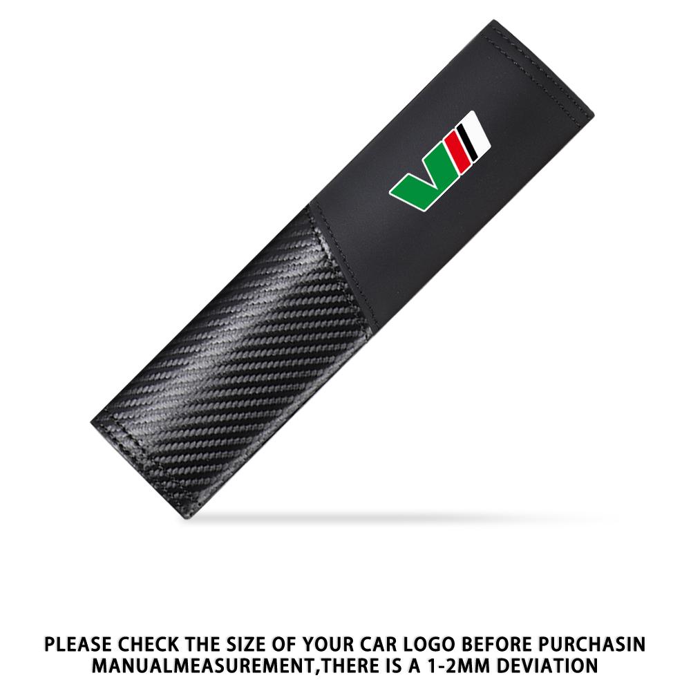 BUD1 1/2PCS Car Safety Belt Pad Adjustable Seat Belt Cover Shoulder Strap Mat for Skoda Octavia Rapid Fabia Superb S Karop VII Kodiaq
