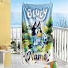 Winter Sports Fun Personalized Text Beach Towel Super Soft Microfiber Quickdry Fabric Portable for SwimmingBeachCamping Travel Beach AccessoriesGym