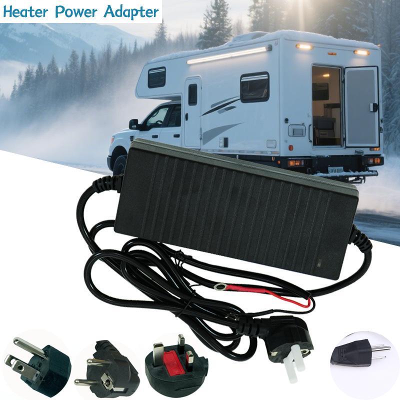 EU US AU UK Power Adapter & Cord for 12V 24V 110V 220V Diesel Air Heater – Perfect Solution for Your Parking Heater
