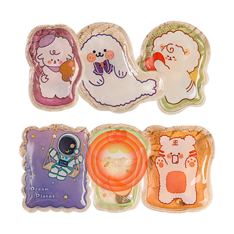 Портативный быстроразогревающийся обогреватель для рук с 6 различными рисунками для женщин и мужчин